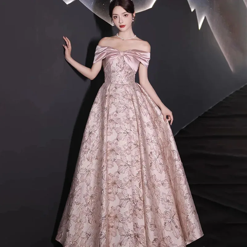 Evening Dress Dresses Women's 2025 New Long High-End Light Luxury Elegant Host Banquet Dresses Birthday Party Adult Dresses
Evening Dress Dresses Women's 2025 New Long High-End Light Luxury Elegant Host Banquet Dresses Birthday Party Adult Dresses