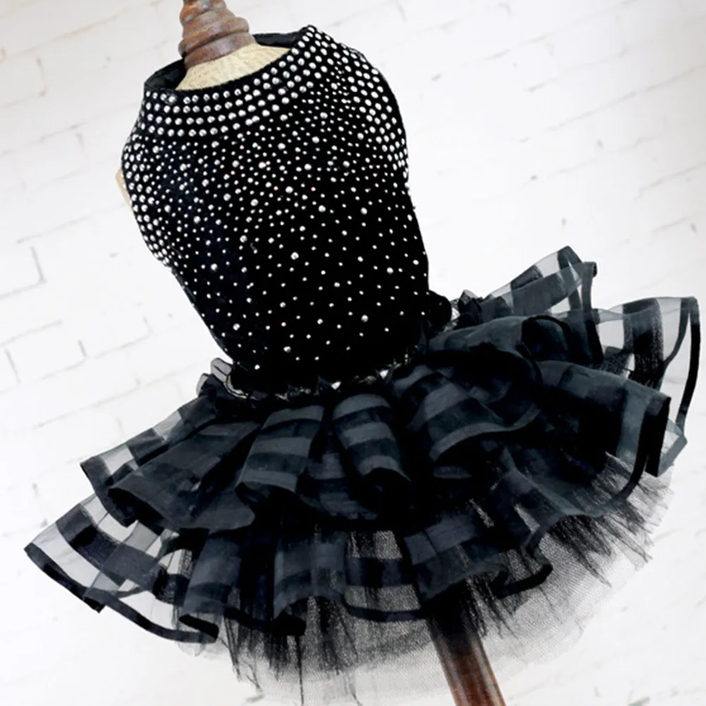 Stylish Lace Dog Skirt for Small Dogs Polyester Pet Dress Comfortable Breathable Tutu Outfit for Party Festival Jog
Stylish Lace Dog Skirt for Small Dogs Polyester Pet Dress Comfortable Breathable Tutu Outfit for Party Festival Jog