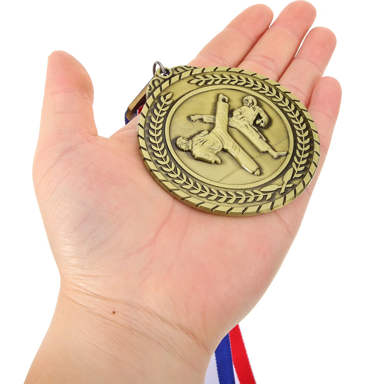 Taekwondo Medals Metal Zinc Alloy Hanging Awards for Competition Training Display Rustproof Portable Reusable
Taekwondo Medals Metal Zinc Alloy Hanging Awards for Competition Training Display Rustproof Portable Reusable