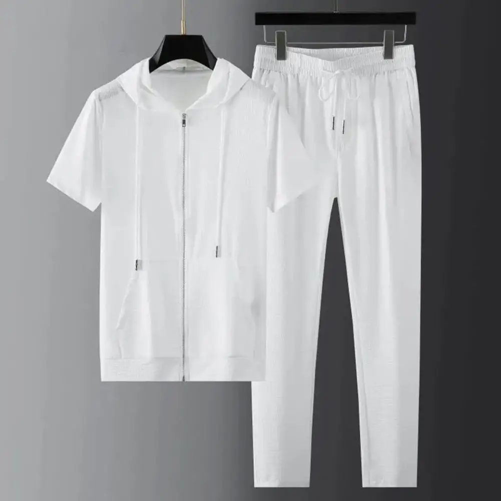 New T-Shirts Pants Summer Sportswear Men's Casual Set 2023 Jogger Male Tracksuits Quick-Drying Men Sports Suit T Shirt Pants Set
New T-Shirts Pants Summer Sportswear Men's Casual Set 2023 Jogger Male Tracksuits Quick-Drying Men Sports Suit T Shirt Pants Set