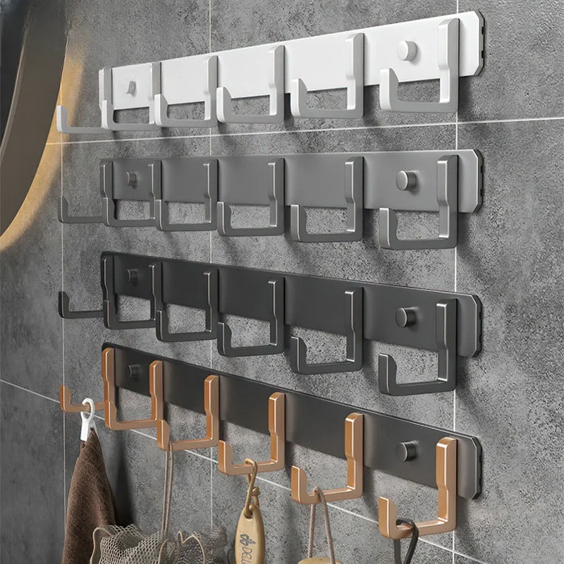 New Creative Wall-mounted Space Aluminum Robe Hook for Kitchen Bathroom Home Door Coat Clothes Towel Key Holder Hanger Storage
New Creative Wall-mounted Space Aluminum Robe Hook for Kitchen Bathroom Home Door Coat Clothes Towel Key Holder Hanger Storage