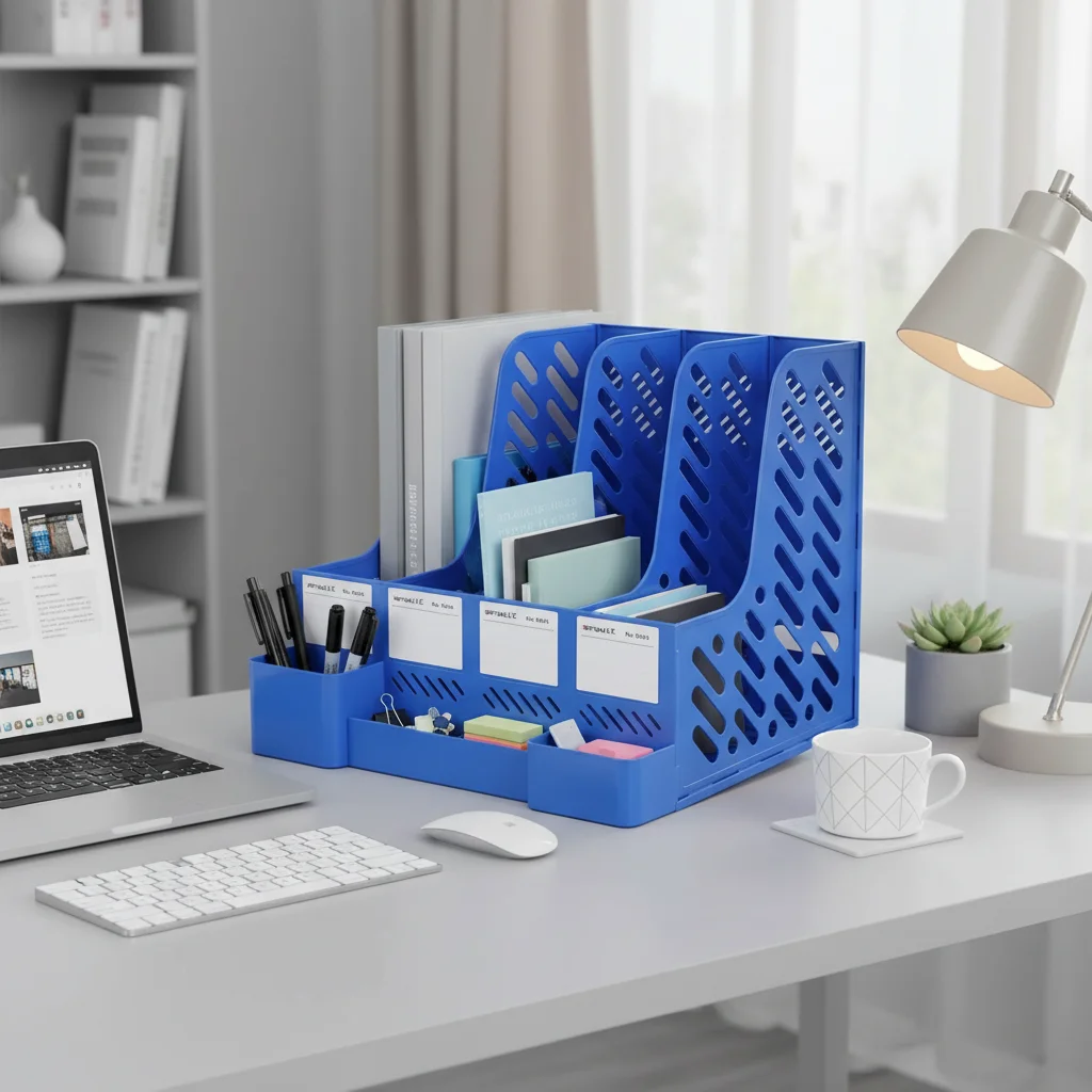 1 thick four group file storage box, desktop file rack, storage box, pen holder, file box, suitable for study, office, library
1 thick four group file storage box, desktop file rack, storage box, pen holder, file box, suitable for study, office, library