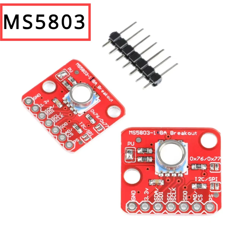 Модуль датчика MS5803 MS5803-01BA, водонепроницаемые высокоточные датчики температуры жидкости, газа, IIC I2C/SPI MS5803 01BA
Модуль датчика MS5803 MS5803-01BA, водонепроницаемые высокоточные датчики температуры жидкости, газа, IIC I2C/SPI MS5803 01BA