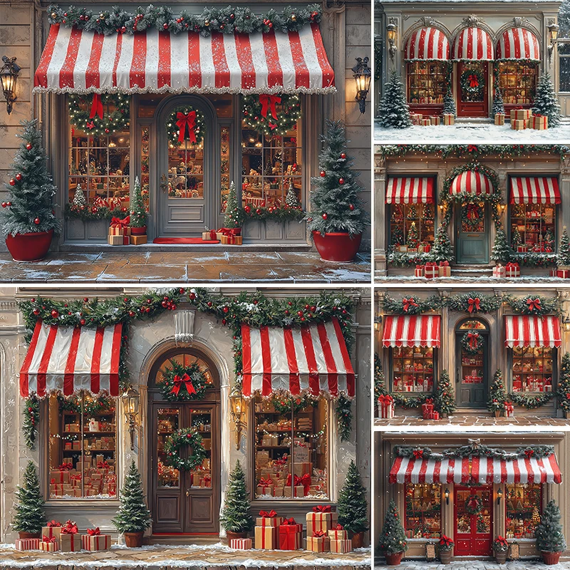 LS Photography Background Winter Christmas Candy Shop Xmas Tree Snow Kid Family Party Portrait Decor Backdrop Photo Studio
LS Photography Background Winter Christmas Candy Shop Xmas Tree Snow Kid Family Party Portrait Decor Backdrop Photo Studio