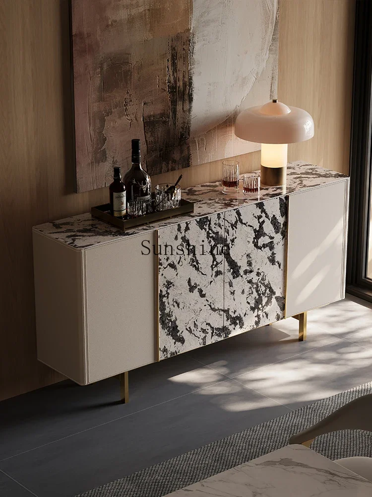 Home guest restaurant Modern simple high-end luxury stone slate storage cabinet FT
Home guest restaurant Modern simple high-end luxury stone slate storage cabinet FT