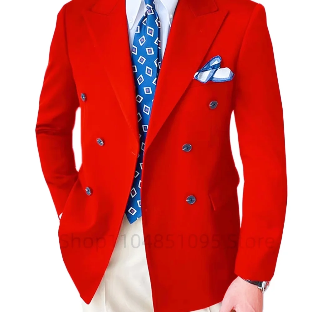 PurMen Wedding Suits Jacket Double Breasted Blazer Peak Lapel Suit Jacket for Men Business Party Prom Suits Tops One Coat
PurMen Wedding Suits Jacket Double Breasted Blazer Peak Lapel Suit Jacket for Men Business Party Prom Suits Tops One Coat