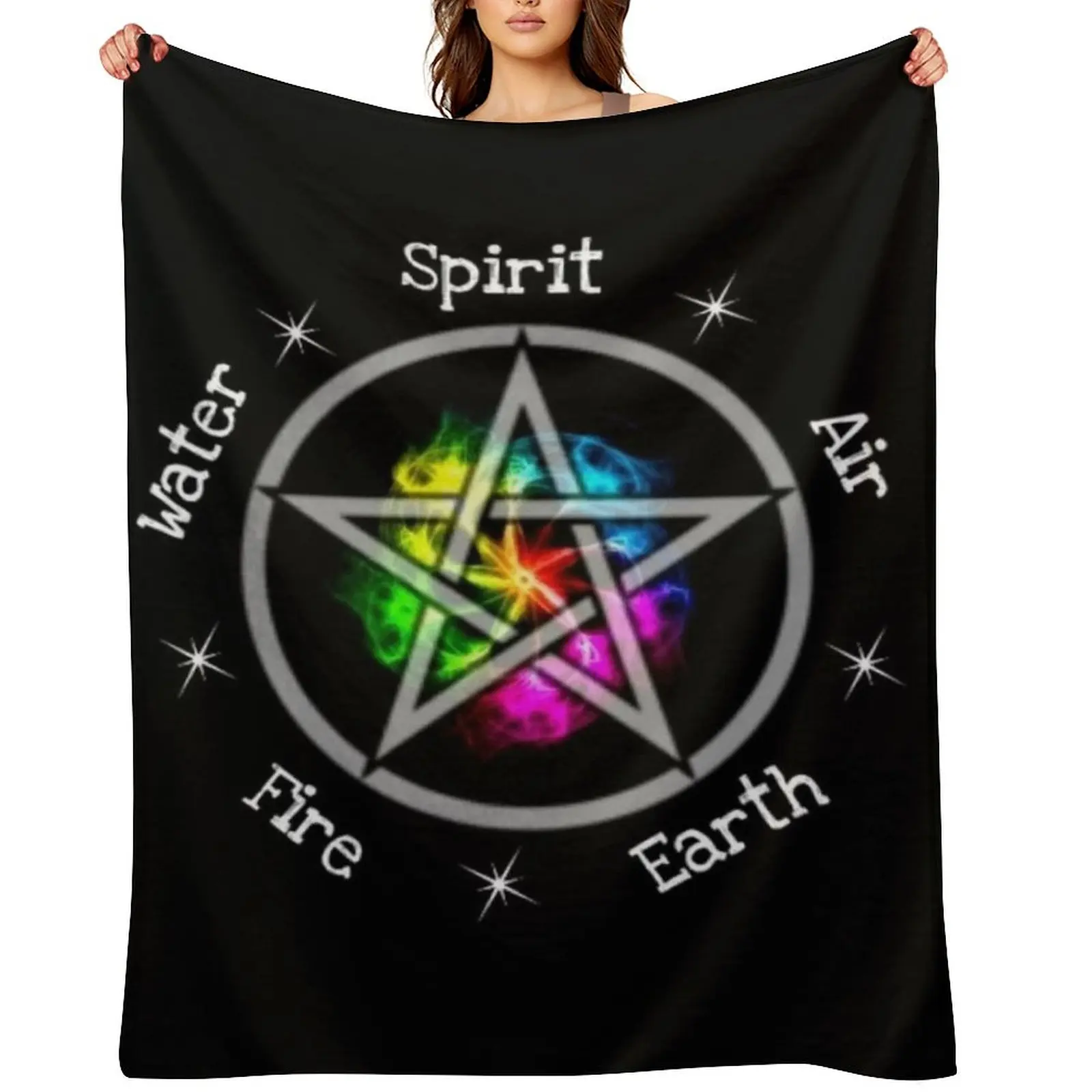Pagan Wicca Elemental pentagram Throw Blanket Polar For Decorative Sofa Thins Multi-Purpose Blankets
Pagan Wicca Elemental pentagram Throw Blanket Polar For Decorative Sofa Thins Multi-Purpose Blankets