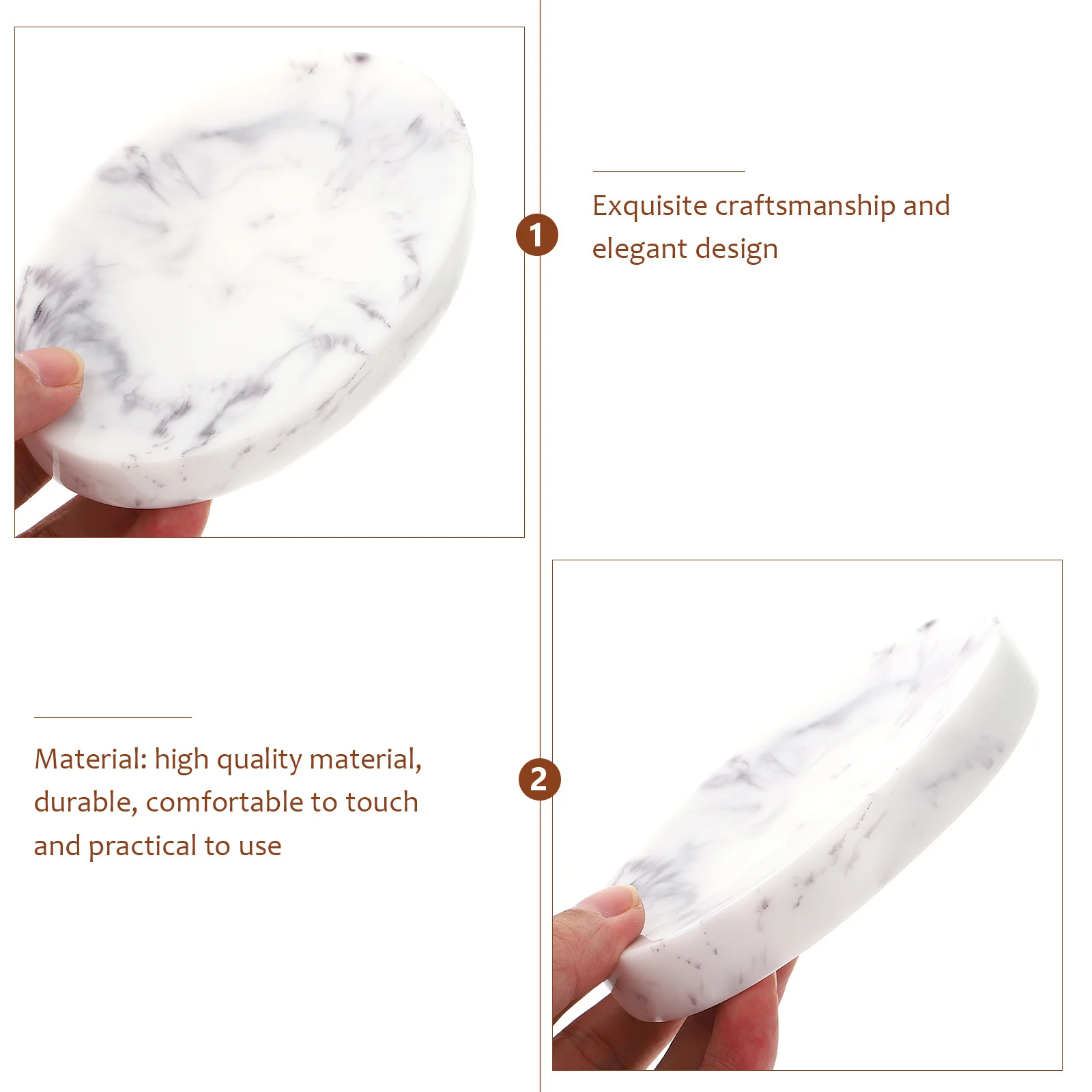 1pc Resin Dish Portable Tray For Bathroom Bedroom Kitchen Elegant Bathroom Soap Tray Storage Container Soap Holder Rack
1pc Resin Dish Portable Tray For Bathroom Bedroom Kitchen Elegant Bathroom Soap Tray Storage Container Soap Holder Rack