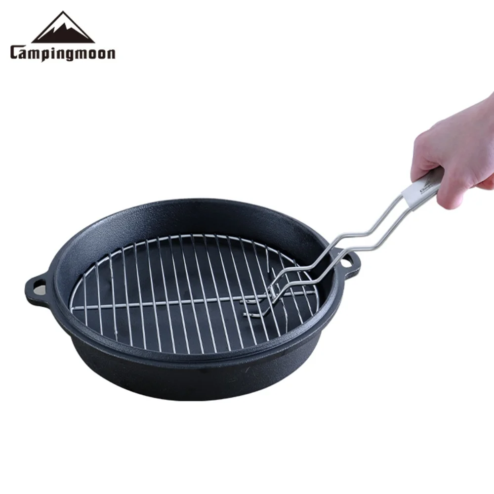 CAMPINGMOON S-200 BBQ Mesh Fork Food Grade 304 Stainless Steel Outdoor Camping Grill Pan Barbecue Accessory
CAMPINGMOON S-200 BBQ Mesh Fork Food Grade 304 Stainless Steel Outdoor Camping Grill Pan Barbecue Accessory