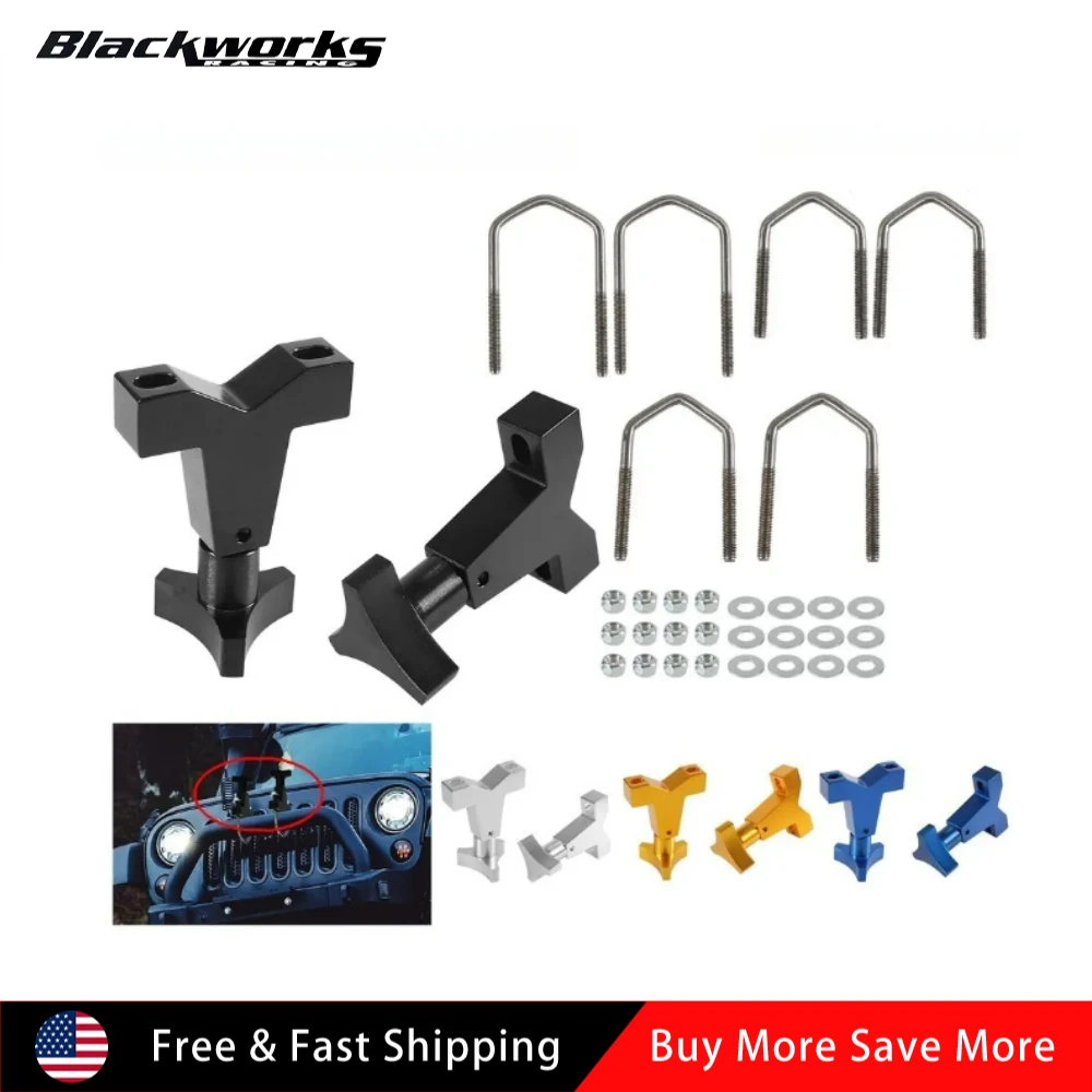 2Pcs Adjustable High Lift Jack Tube Mount Bracket Gasket 1-2.5" (Round/Square) for Jeep Wrangler JK TJ Roof Rack Front JA-1001
2Pcs Adjustable High Lift Jack Tube Mount Bracket Gasket 1-2.5" (Round/Square) for Jeep Wrangler JK TJ Roof Rack Front JA-1001