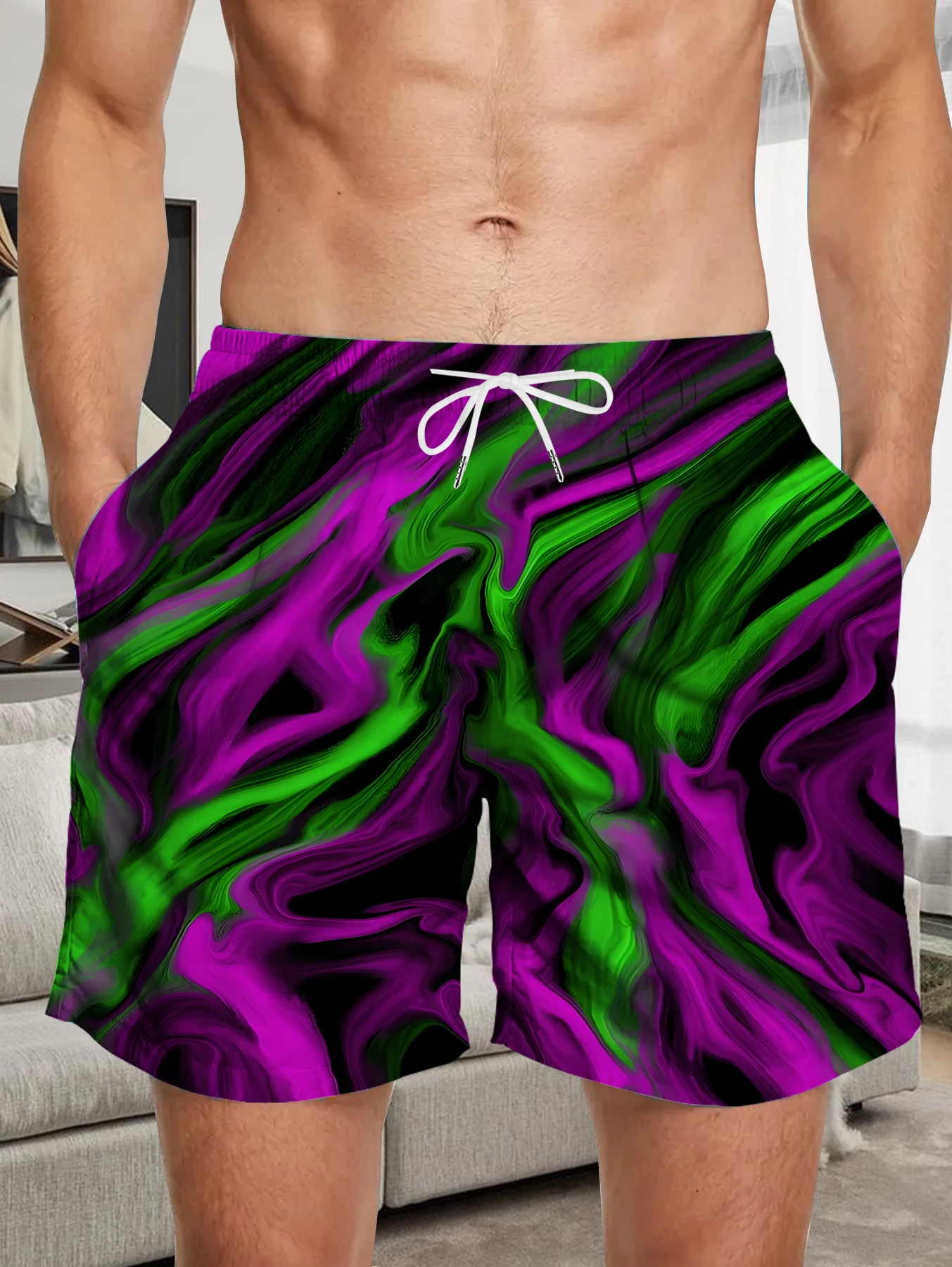 Mens Water Sports Shorts Full Digital Print Quick Dry Polyester Anti-sand Pants
Mens Water Sports Shorts Full Digital Print Quick Dry Polyester Anti-sand Pants