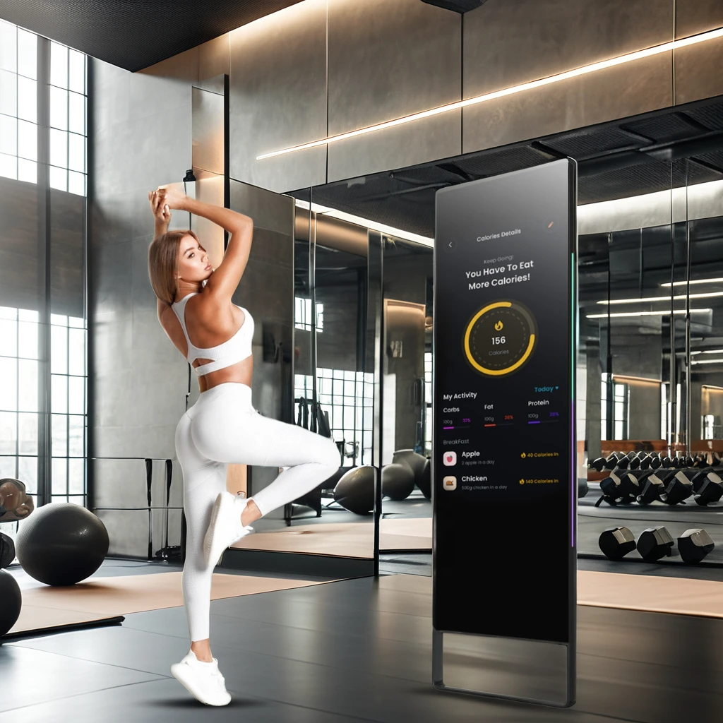 43 Inch Android Smart Fitness Mirror For Home Gym Use Smart Magic Mirror With Lcd Touch Display
43 Inch Android Smart Fitness Mirror For Home Gym Use Smart Magic Mirror With Lcd Touch Display