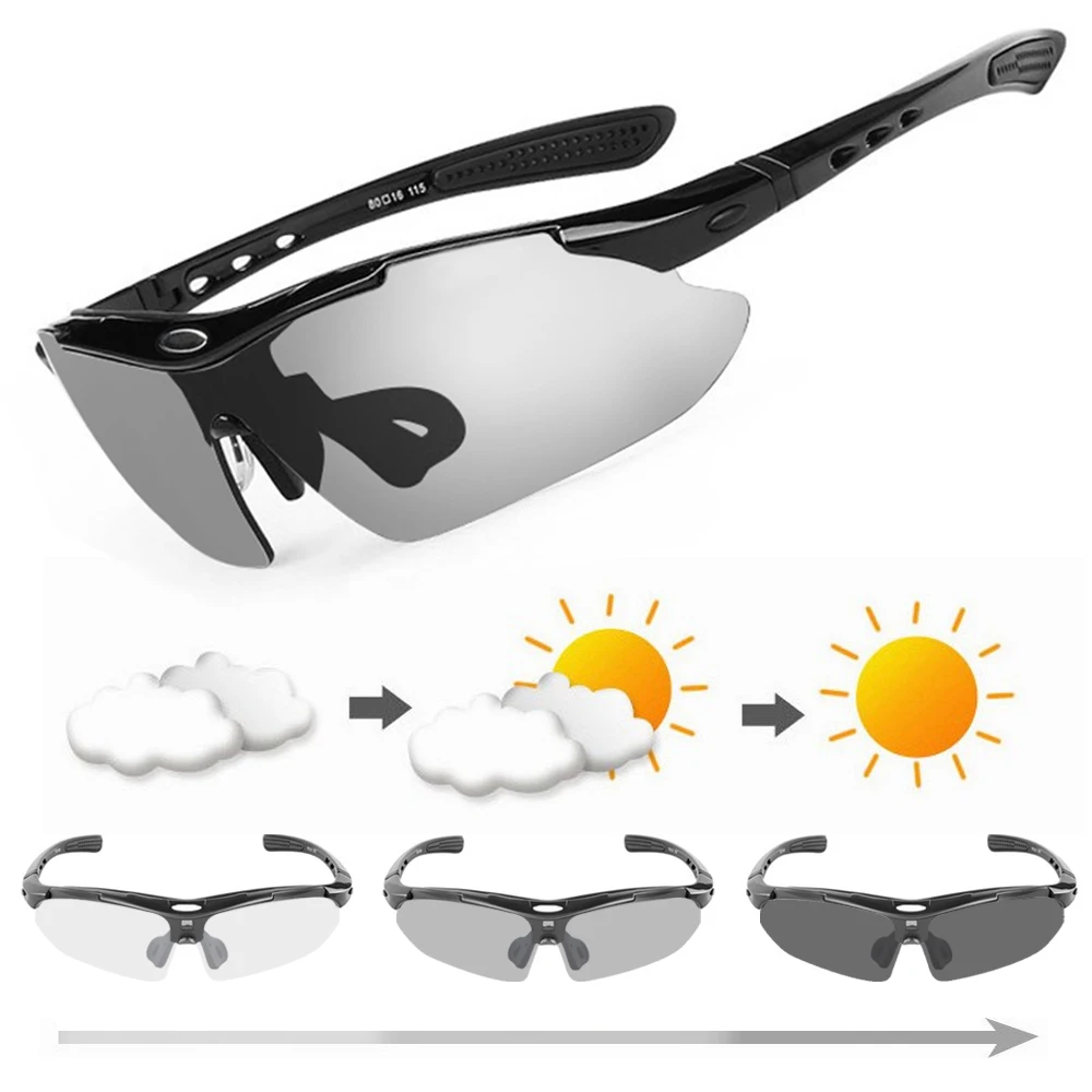 Photochromic Cycling Glasses Polarized Bike Bicycle Glasses Sports Men's Sunglasses MTB Road Cycling Eyewear Protection Goggles
Photochromic Cycling Glasses Polarized Bike Bicycle Glasses Sports Men's Sunglasses MTB Road Cycling Eyewear Protection Goggles