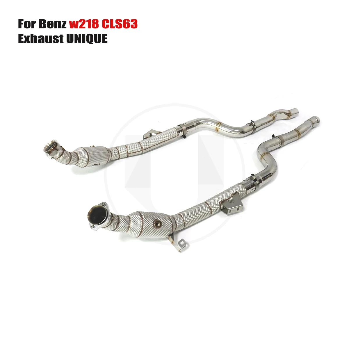 UNIQUE For 2012+ Benz w218 CLS63 5.5T V8 With insulator downpipe With cat/without cat exhaust pipe
UNIQUE For 2012+ Benz w218 CLS63 5.5T V8 With insulator downpipe With cat/without cat exhaust pipe
