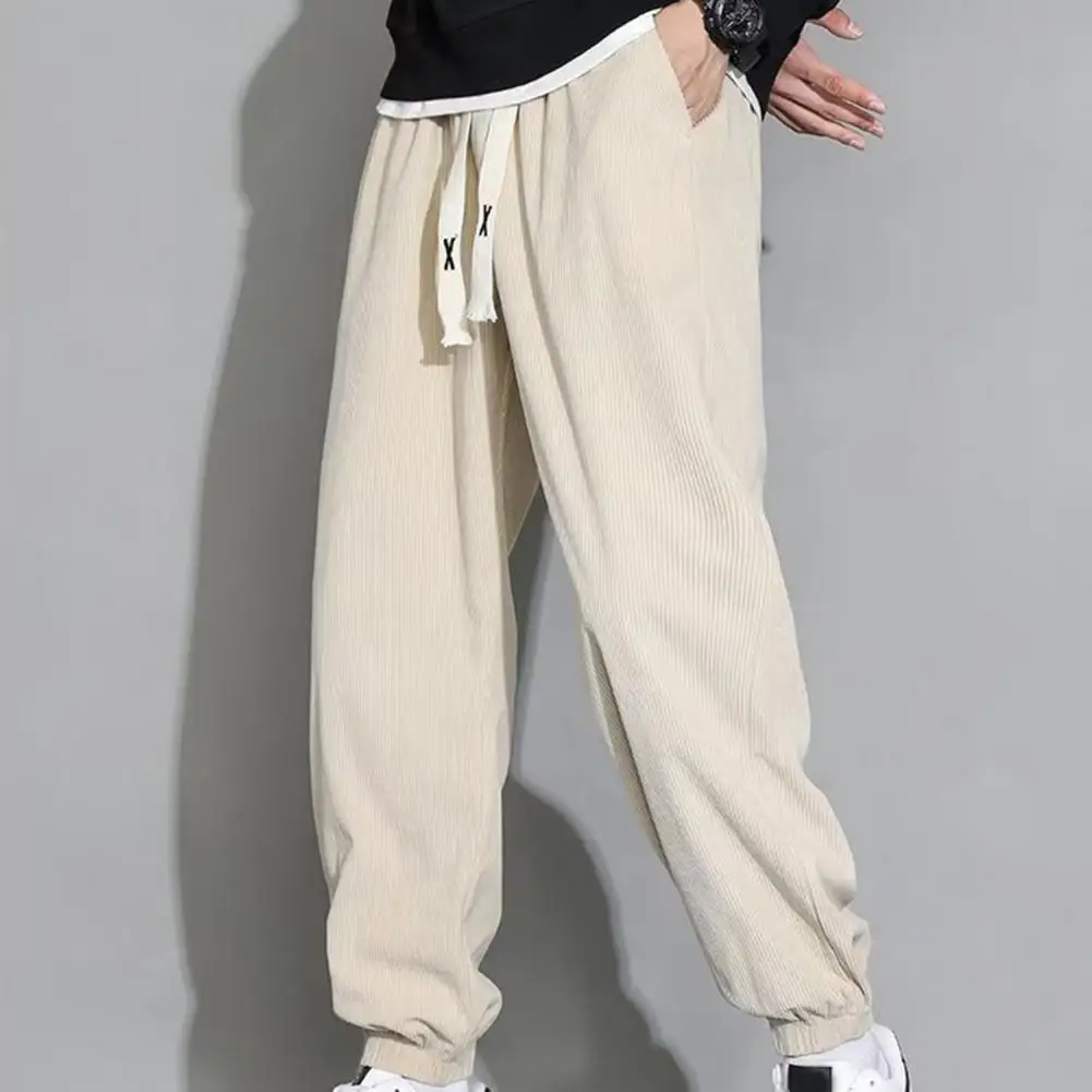 Ninth Pants Breathable Men's Sports Pants with Drawstring Waist Ankle-banded Design for Jogging Gym Workouts Soft for Spring
Ninth Pants Breathable Men's Sports Pants with Drawstring Waist Ankle-banded Design for Jogging Gym Workouts Soft for Spring