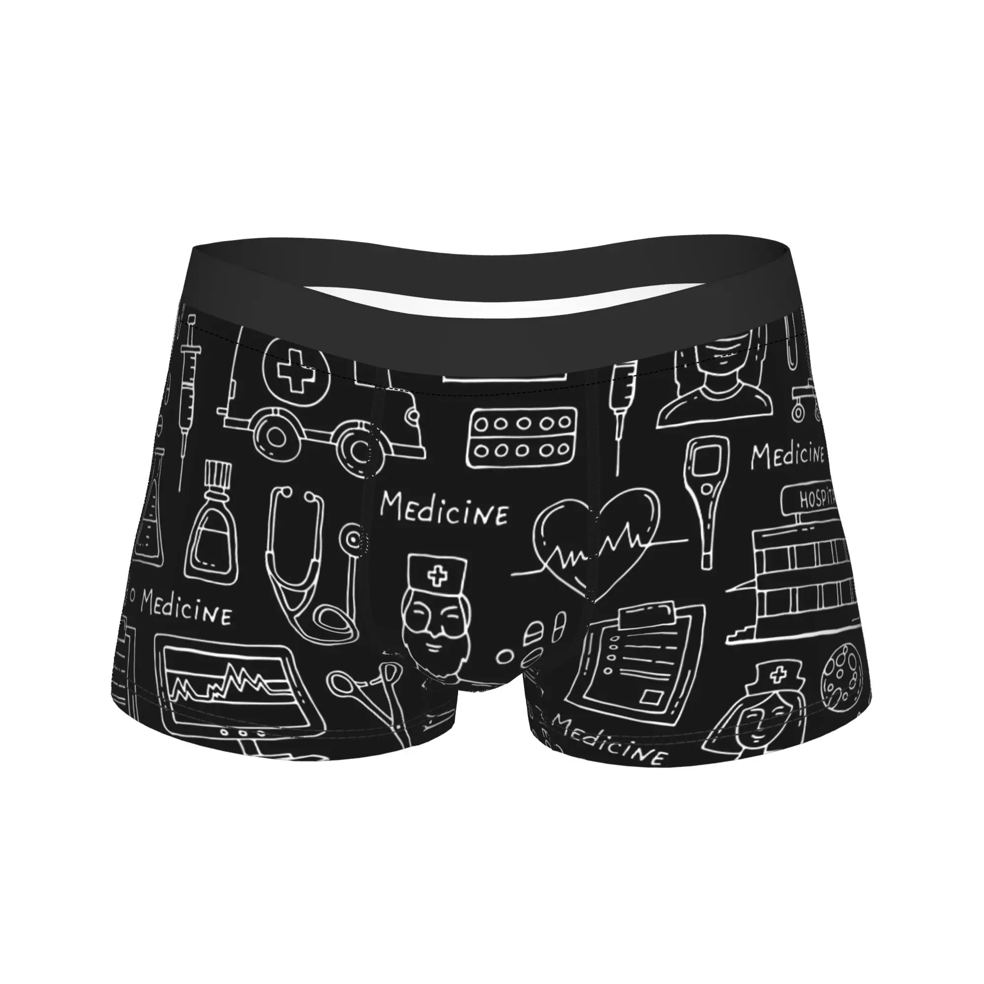Мужское длинное нижнее белье для врачей и медсестер, трусы-боксеры с юмором, шорты, мужские мягкие трусы M-XXL
Мужское длинное нижнее белье для врачей и медсестер, трусы-боксеры с юмором, шорты, мужские мягкие трусы M-XXL