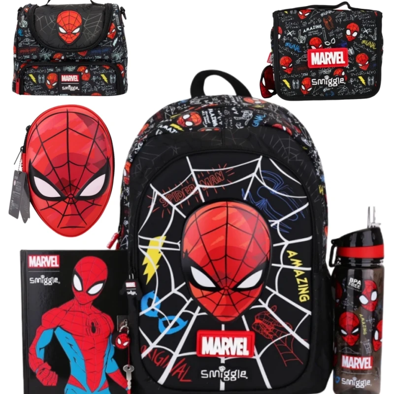 Австралийский рюкзак Smiggle Marvel «Человек-паук», рюкзак для мальчиков, студенческий рюкзак, бутылка для воды, сумка для ланча, фотокарандаш, канцелярские принадлежности, подарок
Австралийский рюкзак Smiggle Marvel «Человек-паук», рюкзак для мальчиков, студенческий рюкзак, бутылка для воды, сумка для ланча, фотокарандаш, канцелярские принадлежности, подарок