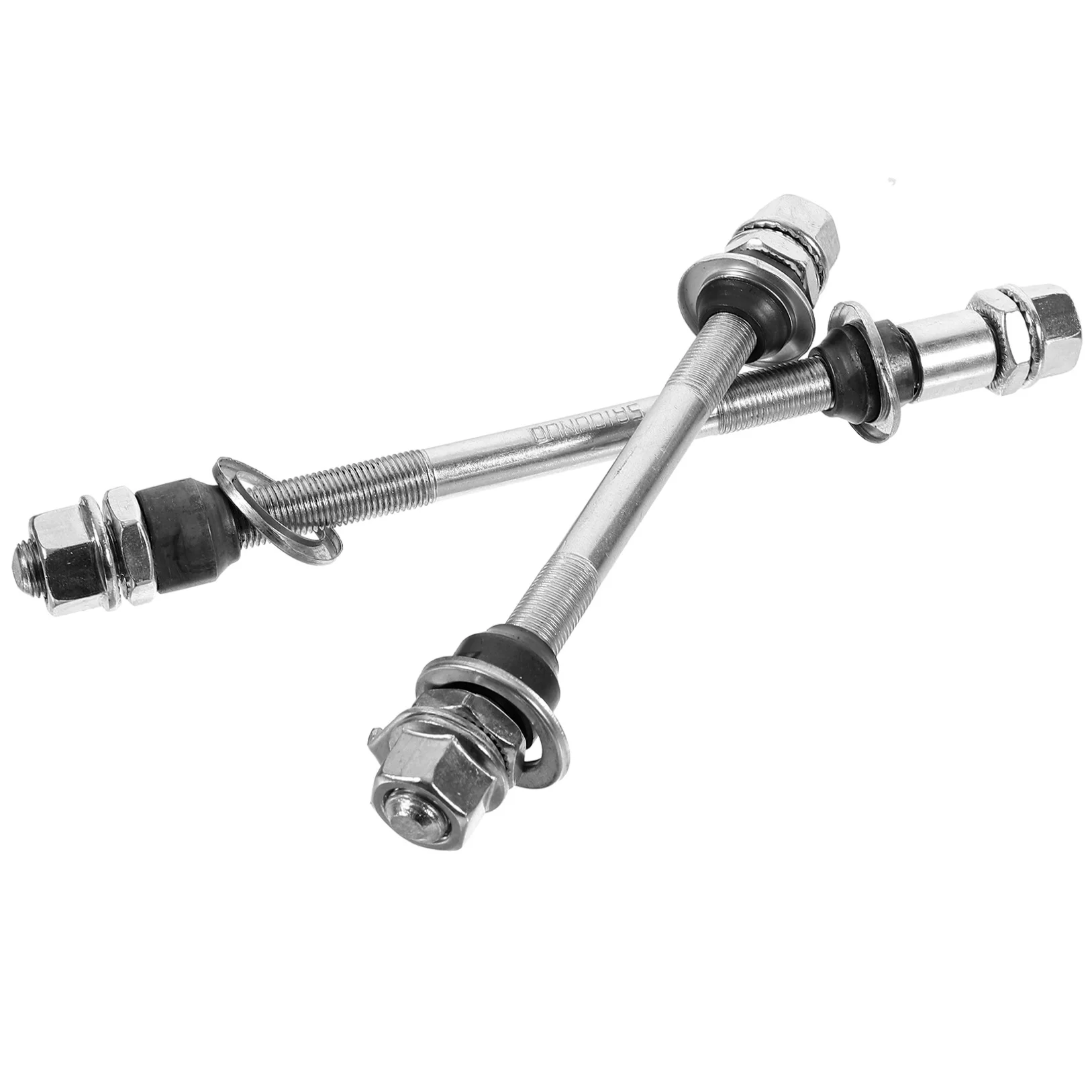 2 Pcs High Strength Bicycle's Axle Man Bike Hub Solid Wheels Front and Rear Skewer
2 Pcs High Strength Bicycle's Axle Man Bike Hub Solid Wheels Front and Rear Skewer