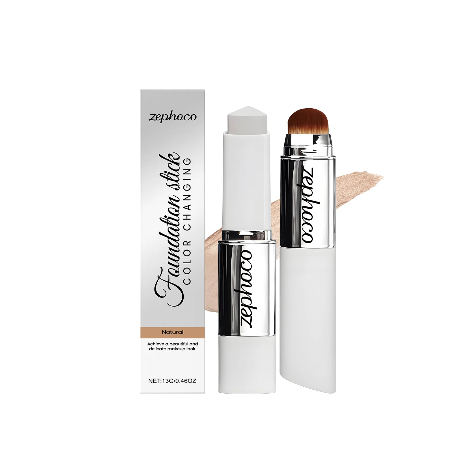 Natural Color Concealer Color-Changing Foundation Stick Light Makeup Matte Clear Natural And Smooth Foundation Stick
Natural Color Concealer Color-Changing Foundation Stick Light Makeup Matte Clear Natural And Smooth Foundation Stick