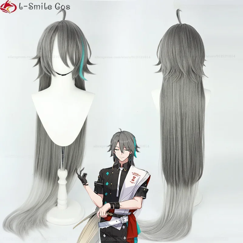125cm Long Su Cosplay Honkai Impact 3 Wig Su Wig Cosplay Gray Gradient Highlight Green Heat Resistant Hair Su Wigs + Wig Cap
125cm Long Su Cosplay Honkai Impact 3 Wig Su Wig Cosplay Gray Gradient Highlight Green Heat Resistant Hair Su Wigs + Wig Cap