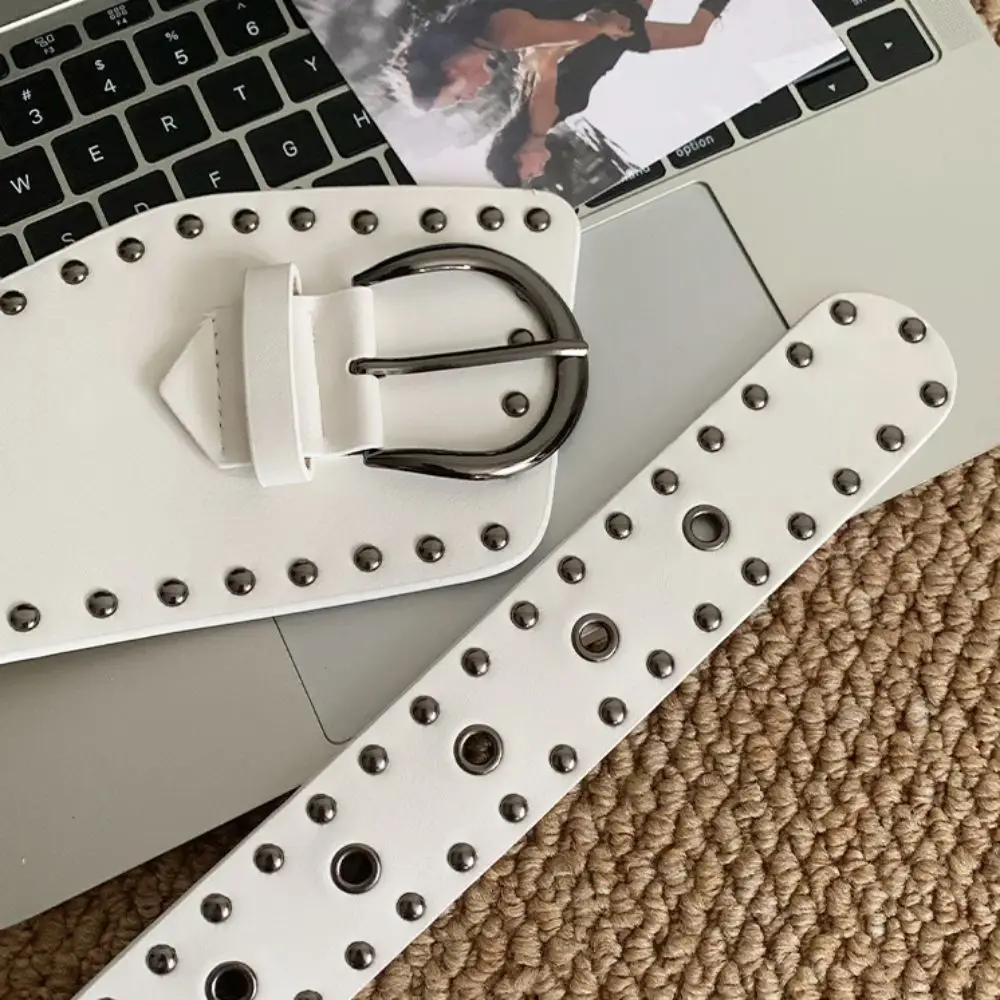 Прочный дизайнерский широкий женский ремень в стиле панк, готический ремень с заклепками, пояс Y2K для американских платьев и джинсов, для дерзких девушек
Прочный дизайнерский широкий женский ремень в стиле панк, готический ремень с заклепками, пояс Y2K для американских платьев и джинсов, для дерзких девушек