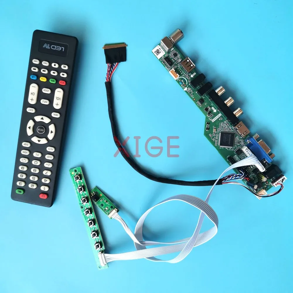 DIY комплект для LP133WH1-TLA1 LP133WH1-TLB1 13,3 "панель ноутбука USB + AV + VGA + HDMI 1366x768 ТВ аналоговый LVDS 40-контактный контроллер плата драйвера
DIY комплект для LP133WH1-TLA1 LP133WH1-TLB1 13,3 "панель ноутбука USB + AV + VGA + HDMI 1366x768 ТВ аналоговый LVDS 40-контактный контроллер плата драйвера