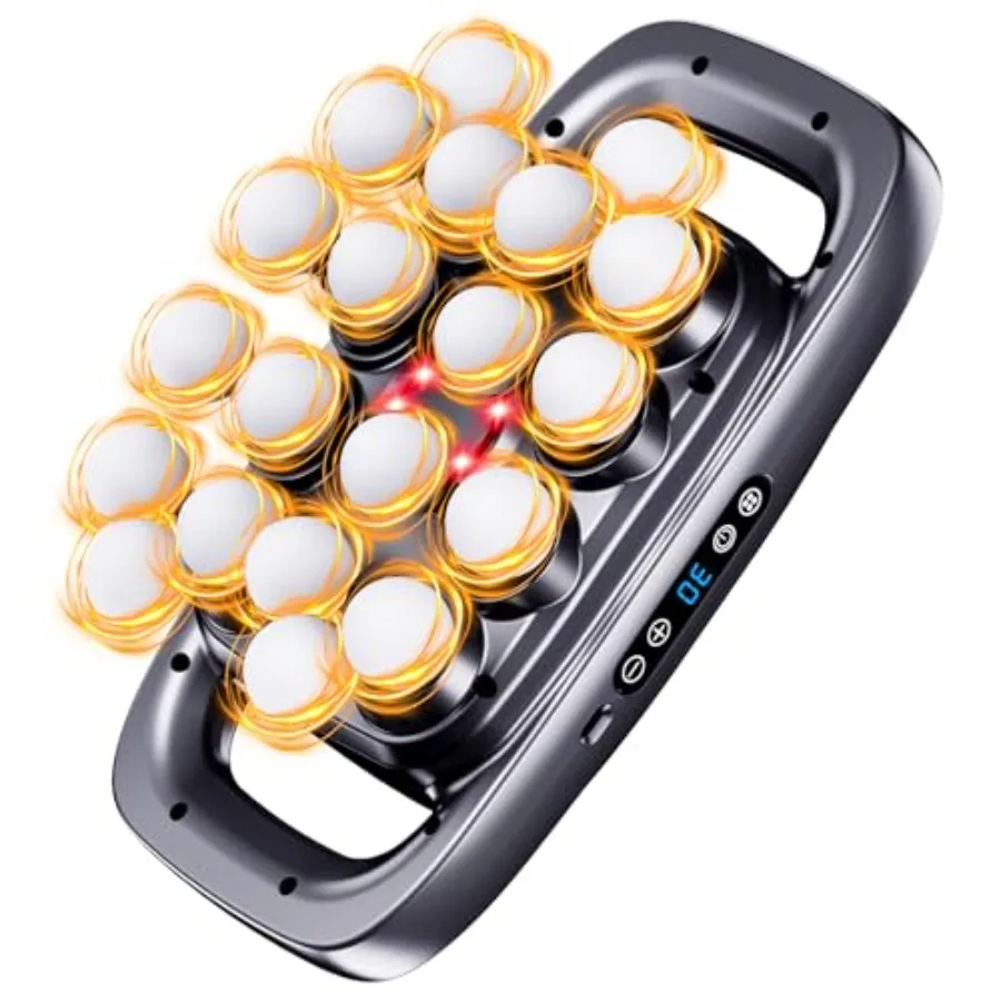 Massage Gun, 2026 Upgrade Deep Tissue Percussion Massager with 3 Modes 30 Intensities, Muscle Tension Release Electric Massage
Massage Gun, 2026 Upgrade Deep Tissue Percussion Massager with 3 Modes 30 Intensities, Muscle Tension Release Electric Massage