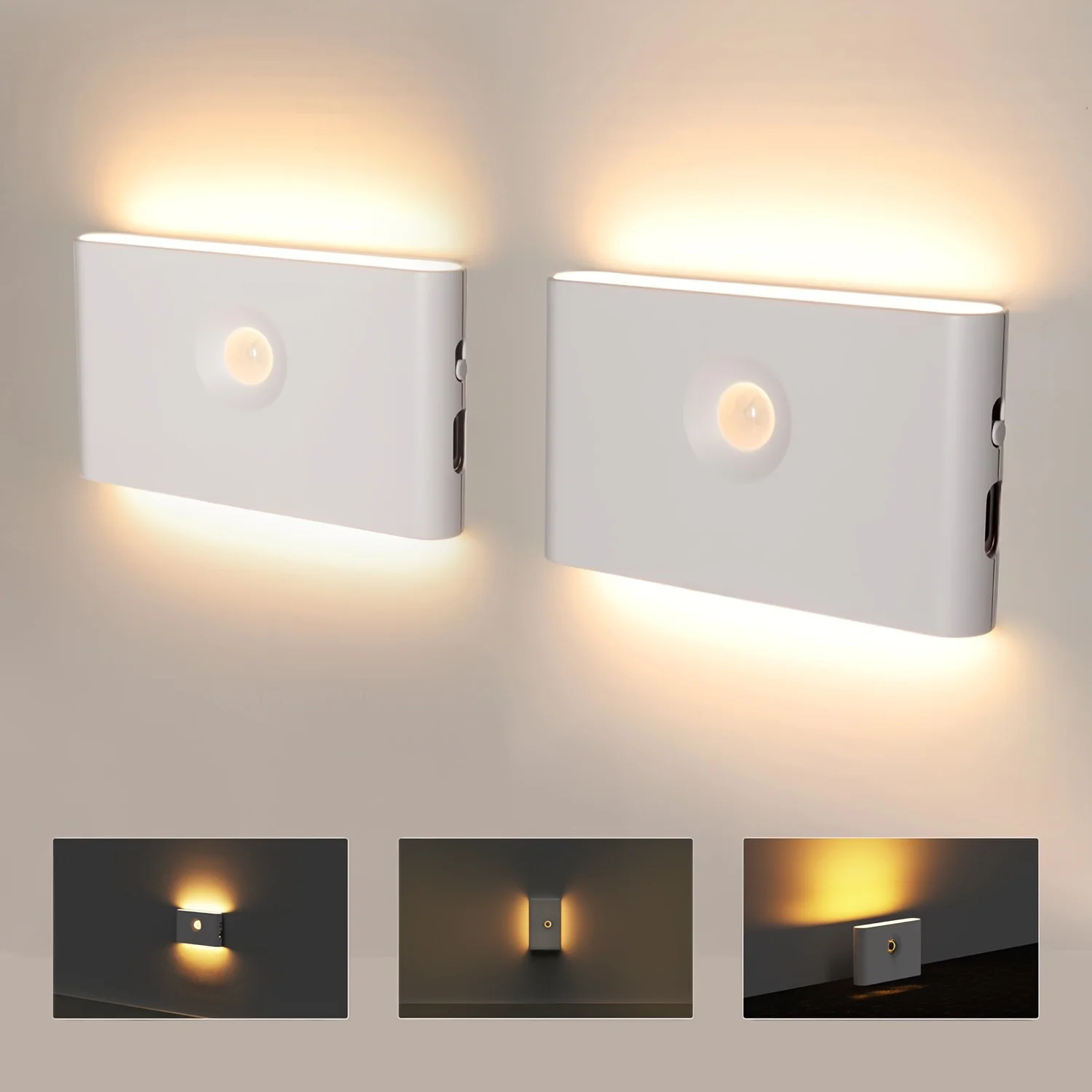 LED Induction Night Light Wireless Rechargeable Human Body Wall Light Magnetic Cabinet Lamp for Bedroom Bathroom Kitchen Hallway
LED Induction Night Light Wireless Rechargeable Human Body Wall Light Magnetic Cabinet Lamp for Bedroom Bathroom Kitchen Hallway