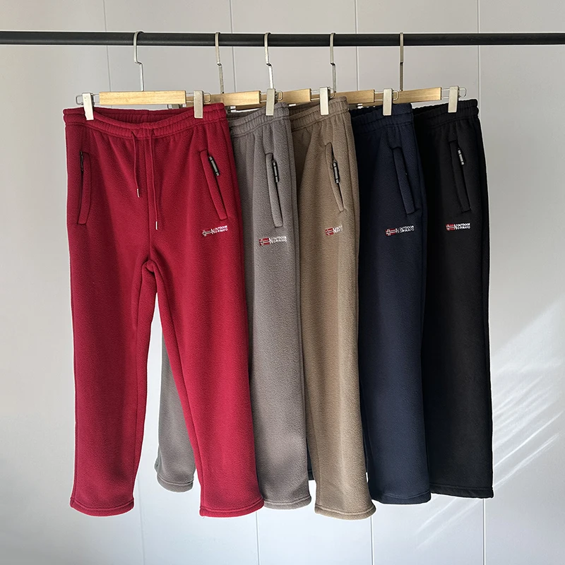 Универсальные повседневные брюки Thiened Fce для мужчин и женщин, прямые, теплые, из полиэфирного волокна, осенние, с текстурным узором
Универсальные повседневные брюки Thiened Fce для мужчин и женщин, прямые, теплые, из полиэфирного волокна, осенние, с текстурным узором