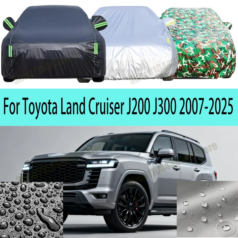For Toyota Land Cruiser J200 J300 2007-2025 Waterproof Summer Sun Shade Anti-UV Winter Rain Snow Prevent car cover
For Toyota Land Cruiser J200 J300 2007-2025 Waterproof Summer Sun Shade Anti-UV Winter Rain Snow Prevent car cover