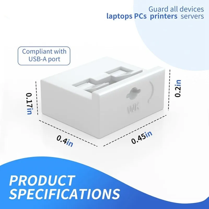 USB-A Data Protector Protection Plug-For Computers For Anti-Dust, Security Lock Covers
USB-A Data Protector Protection Plug-For Computers For Anti-Dust, Security Lock Covers