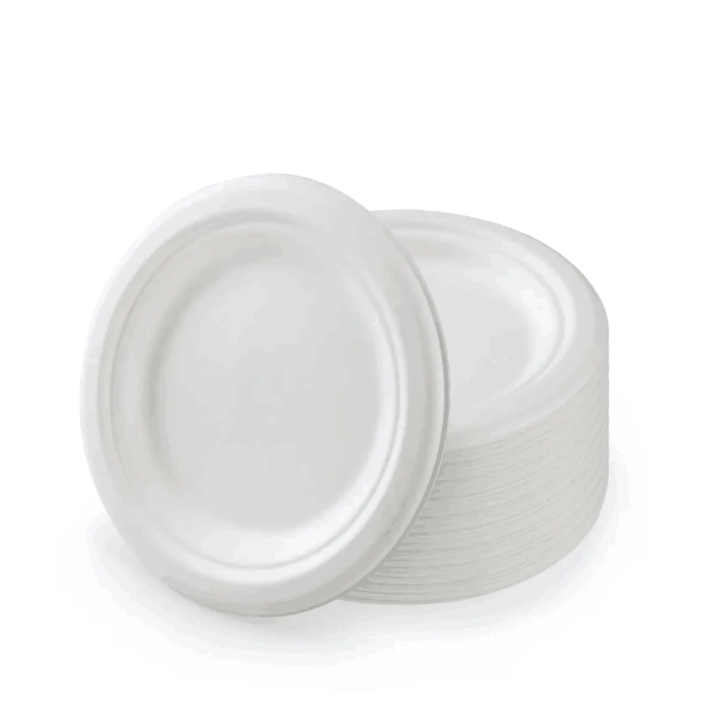 White Disposable Plates For Party Heavy Duty Paper Plate 380 GSM Birthday Party Supplies Plate Set
White Disposable Plates For Party Heavy Duty Paper Plate 380 GSM Birthday Party Supplies Plate Set