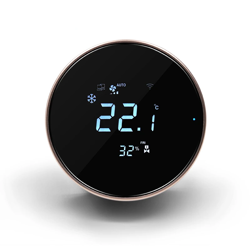 Bandary touch screen wifi IOT base temperature humidity thermostat with humidity control
Bandary touch screen wifi IOT base temperature humidity thermostat with humidity control