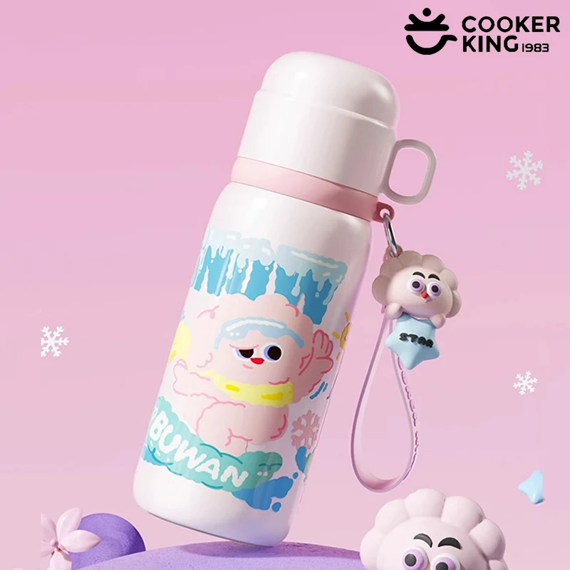 COOKER KING 500ML Straw Thermal Water Bottle Cartoon Stainless Steel Thermos Cup For Kids Students Portable Travel Vacuum Mug
COOKER KING 500ML Straw Thermal Water Bottle Cartoon Stainless Steel Thermos Cup For Kids Students Portable Travel Vacuum Mug