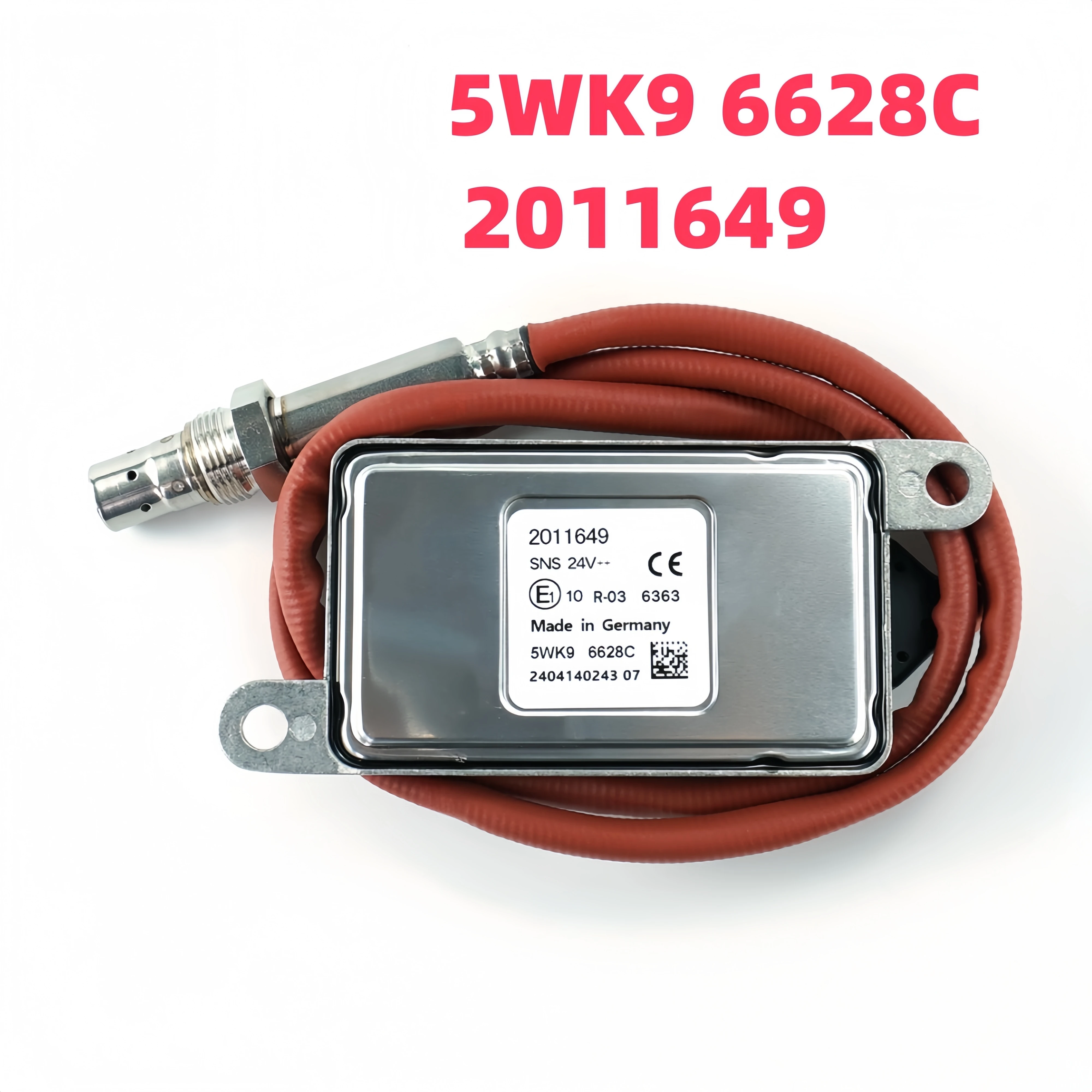 High Quality for NGK Probe 5WK96628C 2011649 Car 24V Nitrogen Nox Oxygen Sensor For DAF Truck CF75 CF85 XF105 XF 1836060 1793379
High Quality for NGK Probe 5WK96628C 2011649 Car 24V Nitrogen Nox Oxygen Sensor For DAF Truck CF75 CF85 XF105 XF 1836060 1793379
