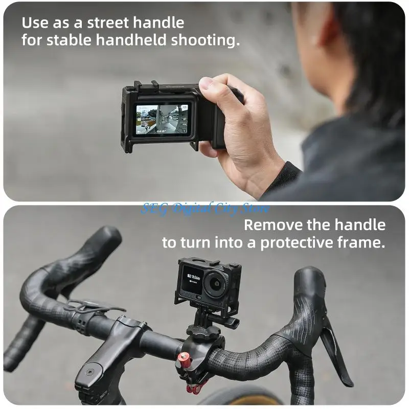 U75B Compactly Stabilizing Cage For Action 6 Camera Handgrip Reinforced Bumper
U75B Compactly Stabilizing Cage For Action 6 Camera Handgrip Reinforced Bumper