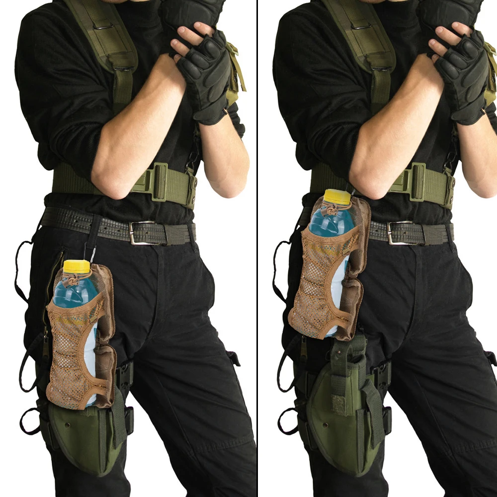 Tactical Water Bottle Pouch Molle Foldable Water Bottle Holder Canteen Cover Holster Kettle Bag Climbing Water Bottle Holder Bag
Tactical Water Bottle Pouch Molle Foldable Water Bottle Holder Canteen Cover Holster Kettle Bag Climbing Water Bottle Holder Bag