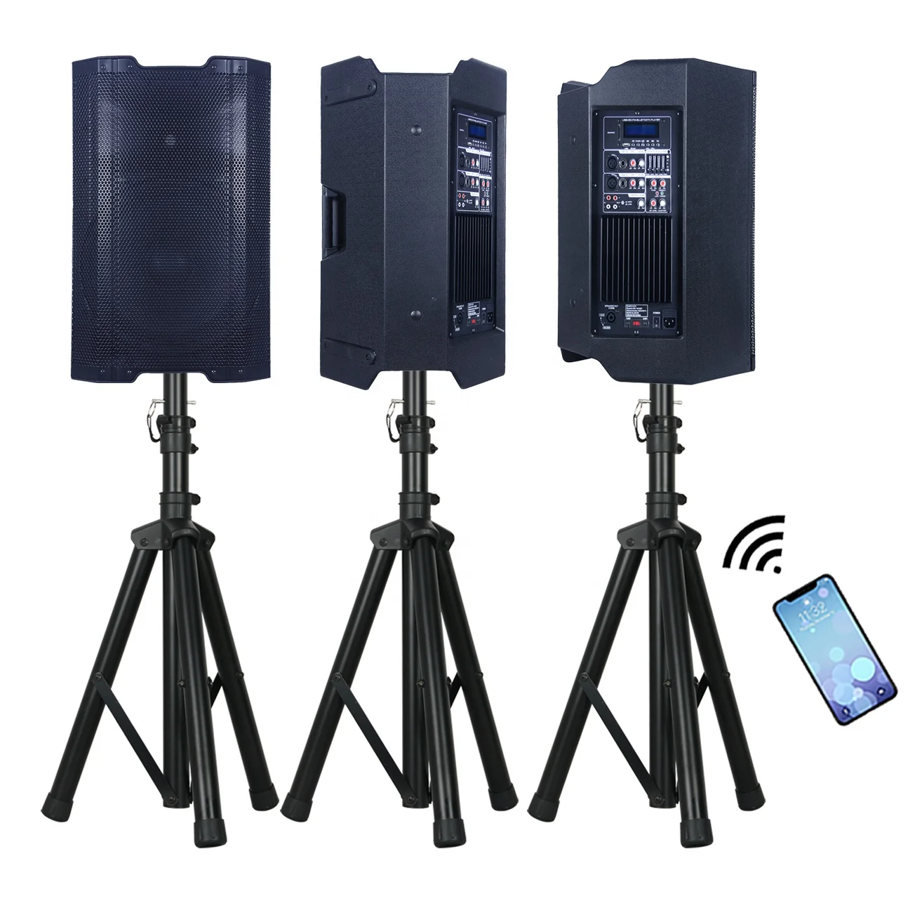 250W 15" Wooferr Active Professional Audio PA Speaker System Karaoke Sets Outdoor Sound Box High Power Audio Equipment Bocina
250W 15" Wooferr Active Professional Audio PA Speaker System Karaoke Sets Outdoor Sound Box High Power Audio Equipment Bocina