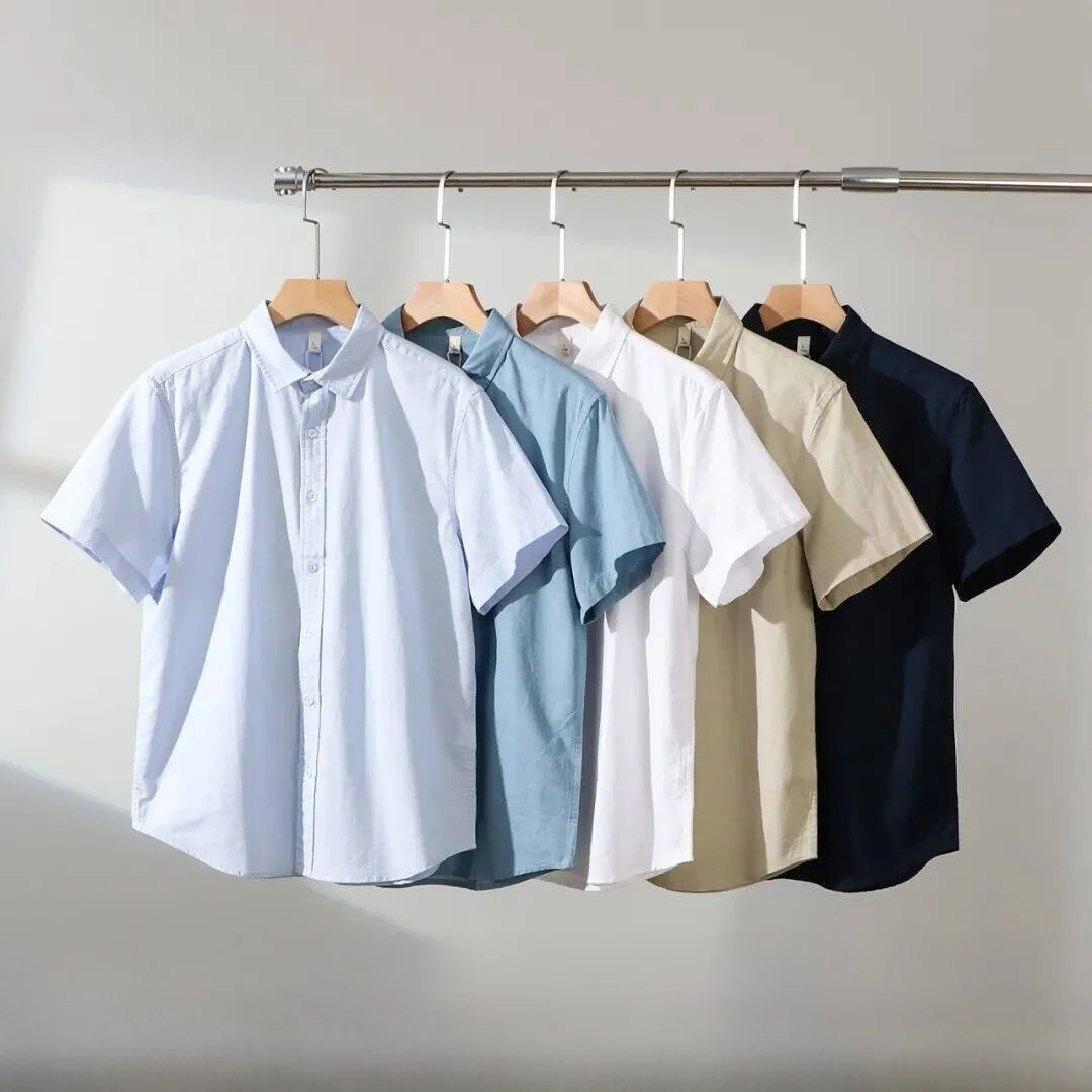 Natural Cool Cotton Linen Men's Casual Short Sleeve Shirt Lightweight Smooth Breathable Summer Simple Versatile Loose Fit Shirt
Natural Cool Cotton Linen Men's Casual Short Sleeve Shirt Lightweight Smooth Breathable Summer Simple Versatile Loose Fit Shirt