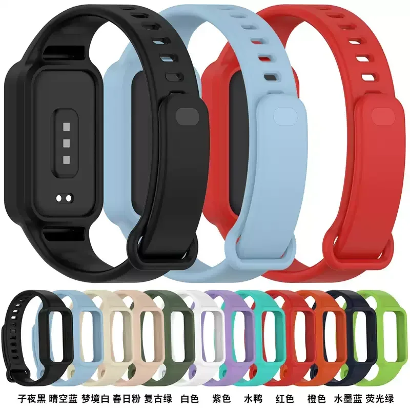 For Redmi band3/band9 ACTIVE Silicone Strap Replacement Watchband Bracelet Wristband Band Soft Case Casing Shell Accessories
For Redmi band3/band9 ACTIVE Silicone Strap Replacement Watchband Bracelet Wristband Band Soft Case Casing Shell Accessories