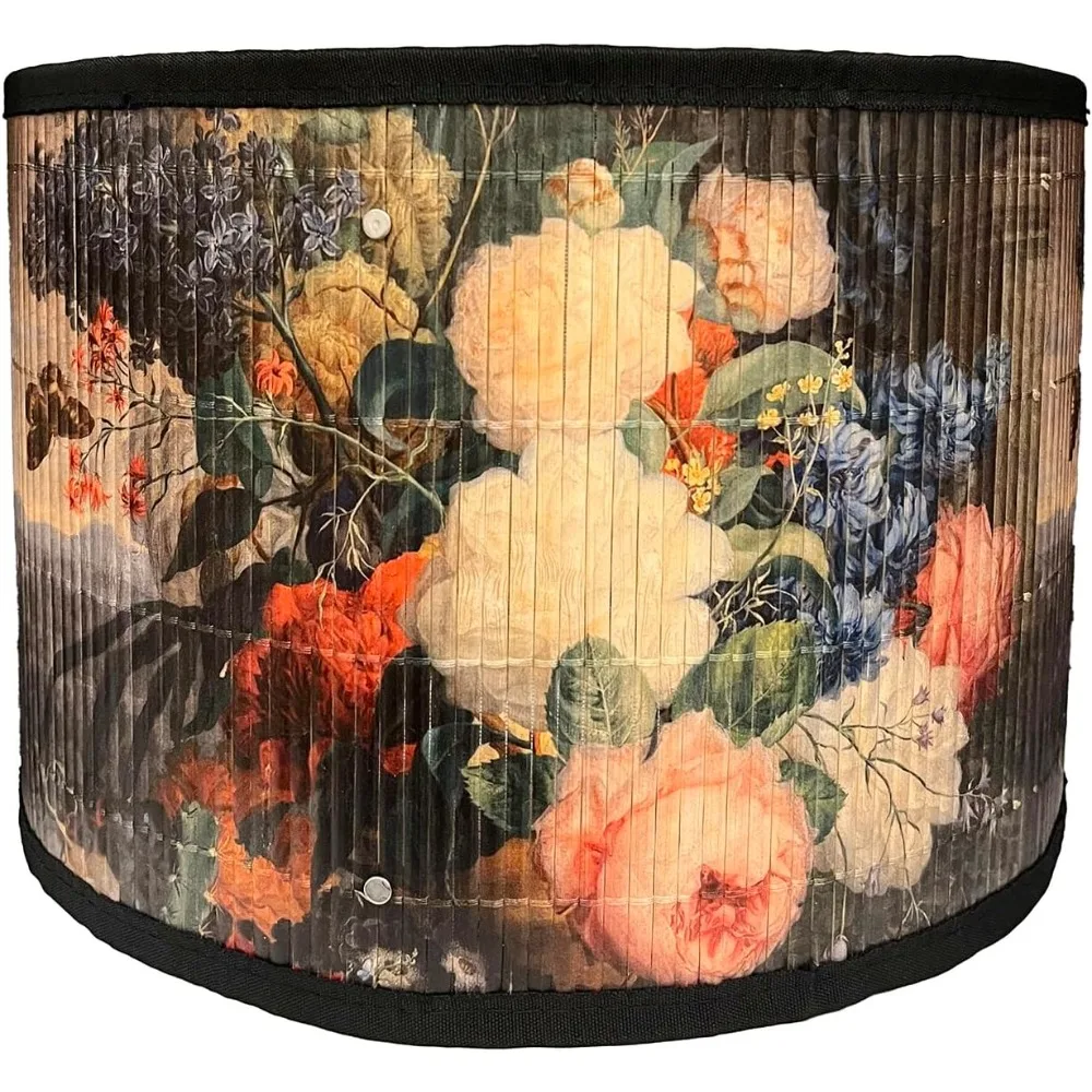 floral lamp shades e27 vintage flower patterned lampshade 11.8" x 7.9" printed oval lamp cover for table floor light chandelier(
floral lamp shades e27 vintage flower patterned lampshade 11.8" x 7.9" printed oval lamp cover for table floor light chandelier(