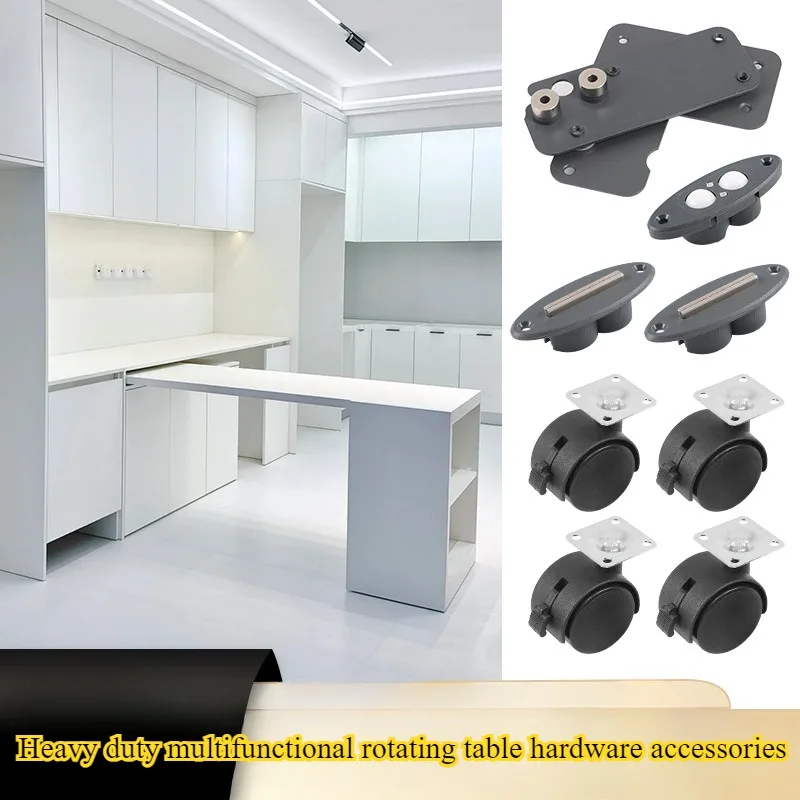 Multi Functional Small Whirlwind Rotating Table Accessories Office Bar Counter Desk 90 Degree Sliding Table Top Connector
Multi Functional Small Whirlwind Rotating Table Accessories Office Bar Counter Desk 90 Degree Sliding Table Top Connector