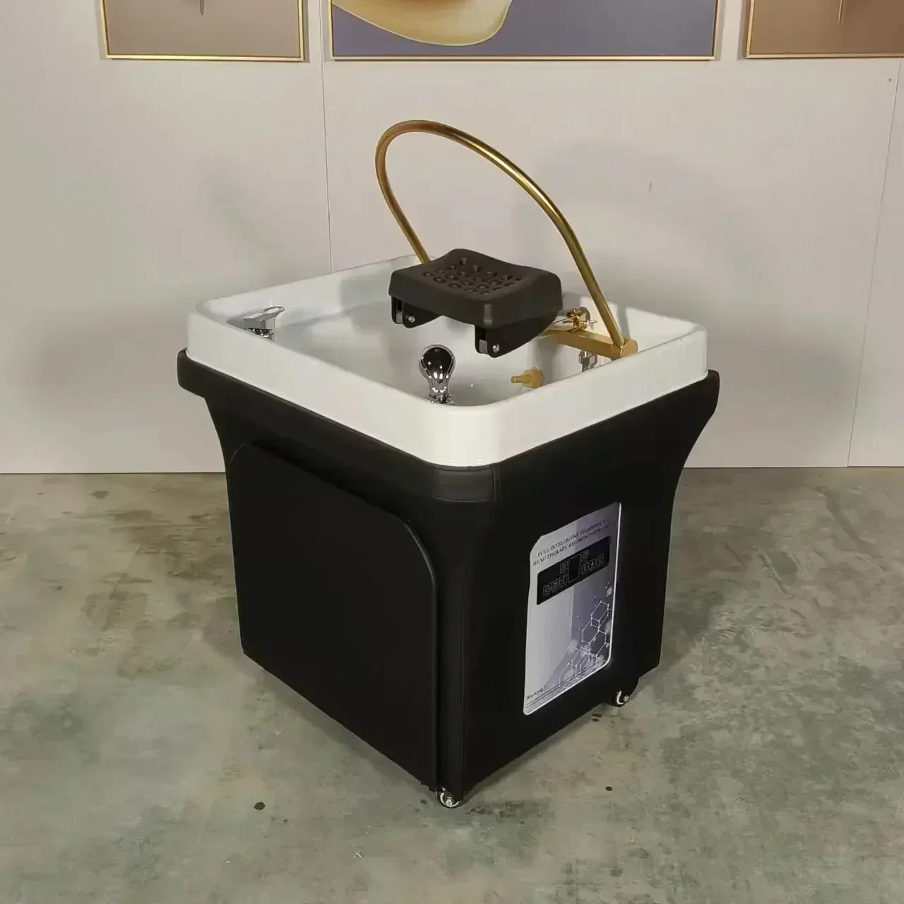 Thai-Style Single Mobile Barber Shop Flushing Shampoo Basin Fumigation Intelligent Constant Temperature Water Circulation
Thai-Style Single Mobile Barber Shop Flushing Shampoo Basin Fumigation Intelligent Constant Temperature Water Circulation