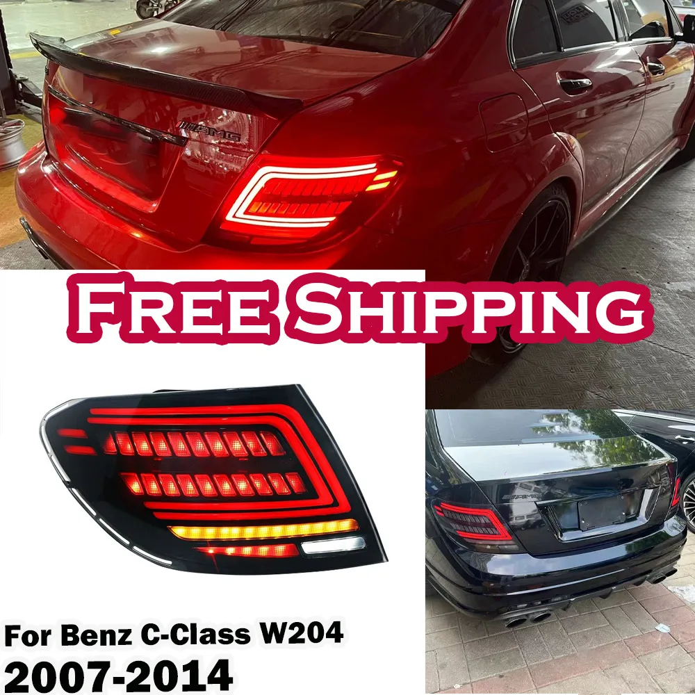 Автомобильный задний фонарь в сборе для Benz C-Class W204 2007-2014 C260 C200, обновленный модифицированный в новый динамический сигнал поворота, Автомобильный задний фонарь
Автомобильный задний фонарь в сборе для Benz C-Class W204 2007-2014 C260 C200, обновленный модифицированный в новый динамический сигнал поворота, Автомобильный задний фонарь