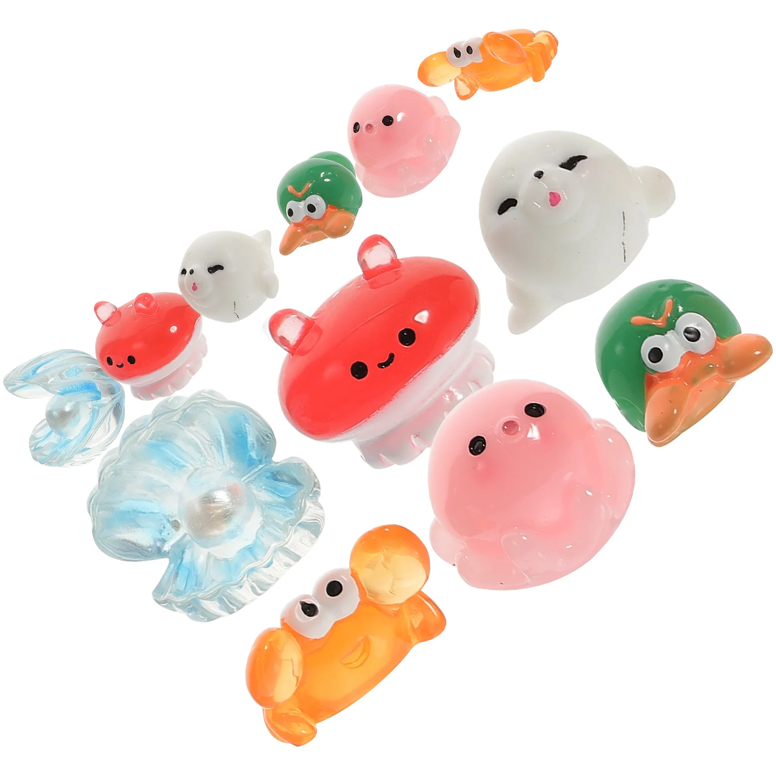 12pcs Miniature Marine Animal Statue Resin Craft Figurines For Garden Decor Bonsai Flower Pot Desktop Decoration Landscaping
12pcs Miniature Marine Animal Statue Resin Craft Figurines For Garden Decor Bonsai Flower Pot Desktop Decoration Landscaping