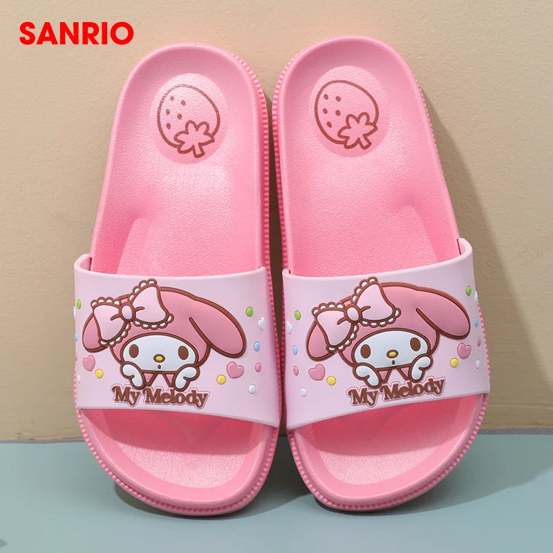 Sanrios Summer New Child Slippers Home Flat Girl Slippers Child Shoe Kawaii Cartoon Anime Figure Light Anti-Slip Sandals
Sanrios Summer New Child Slippers Home Flat Girl Slippers Child Shoe Kawaii Cartoon Anime Figure Light Anti-Slip Sandals