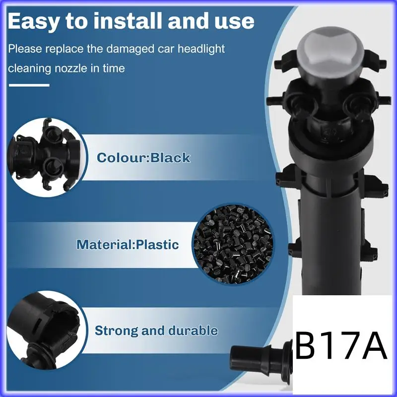 BT-Car Headlight Cleaning Washer Fluid Jet For Q8 2019-2023 Headlight Washer Nozzle
BT-Car Headlight Cleaning Washer Fluid Jet For Q8 2019-2023 Headlight Washer Nozzle