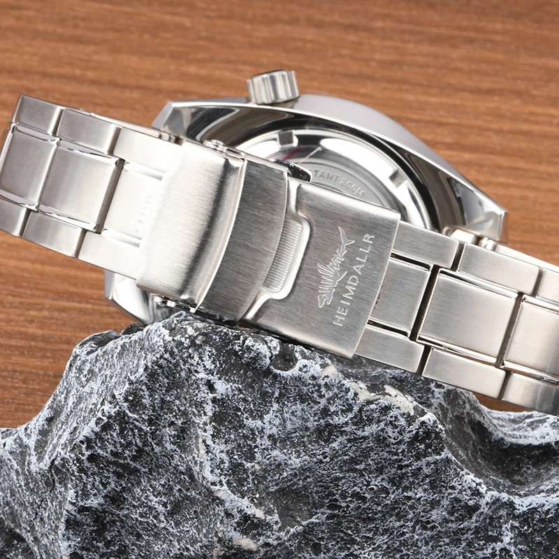 Heimdallr SBDC001 Diver Watch Case With Strap Stainless Steel 28.5mm dial 3 O'clock Sapphire Crystal For NH35/36/4R/6R Movement
Heimdallr SBDC001 Diver Watch Case With Strap Stainless Steel 28.5mm dial 3 O'clock Sapphire Crystal For NH35/36/4R/6R Movement