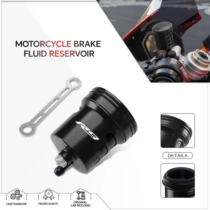 yzf r7 r9 r6 Cylinder Master Oil Tank Cap For YZF R7 22-26 R9 25-26 R6 06-26 Motorcycle CNC Rear Brake Fluid Reservoir Cover
yzf r7 r9 r6 Cylinder Master Oil Tank Cap For YZF R7 22-26 R9 25-26 R6 06-26 Motorcycle CNC Rear Brake Fluid Reservoir Cover