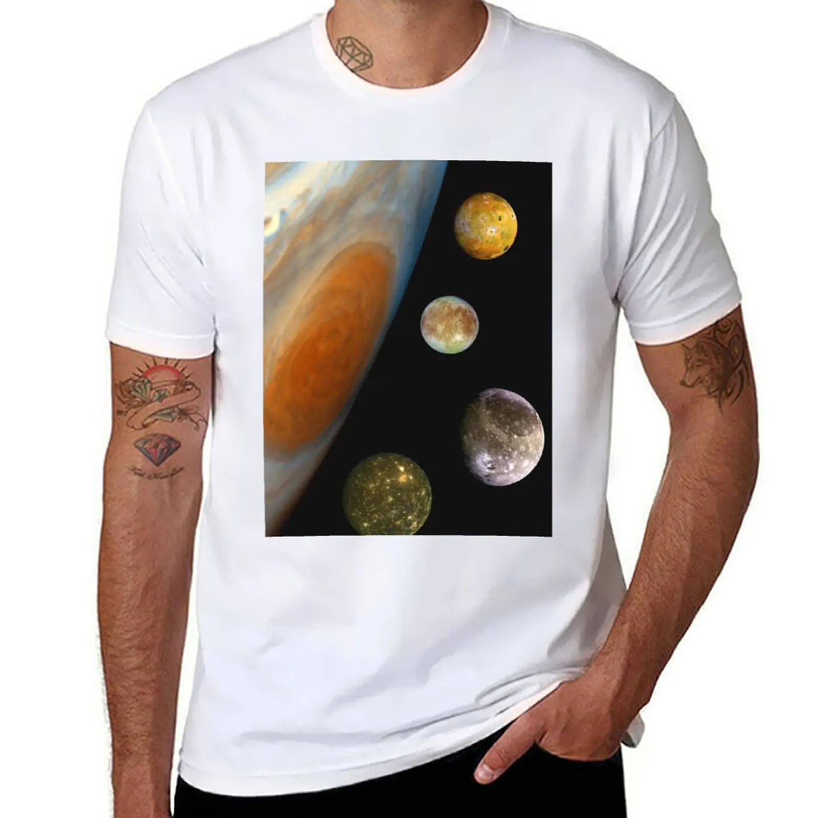 Jupiter, Io, Europa, Ganymede, Callisto Space T-Shirt man t shirt cotton high quality cotton t shirt pack T-Shirt
Jupiter, Io, Europa, Ganymede, Callisto Space T-Shirt man t shirt cotton high quality cotton t shirt pack T-Shirt